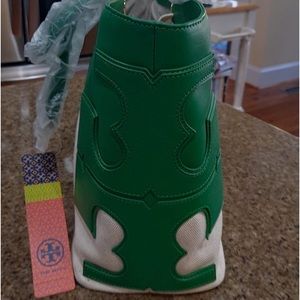 Tory Burch (NEW) Tote , Emerald City Natural